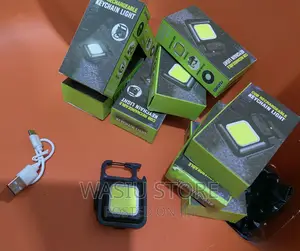 Cob Light Portable Keychain Lamp