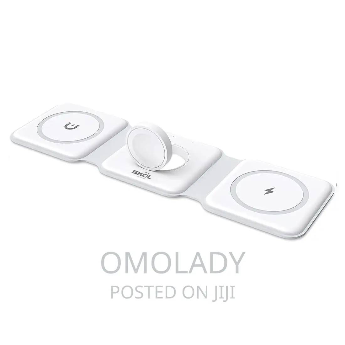 3 in 1 Wireless Charger - White
