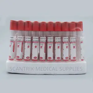 Glass Yellow Gel Clot Activator Tube 5ml