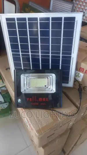 All in All Solar Security Flood LIGHT With Separate Panels