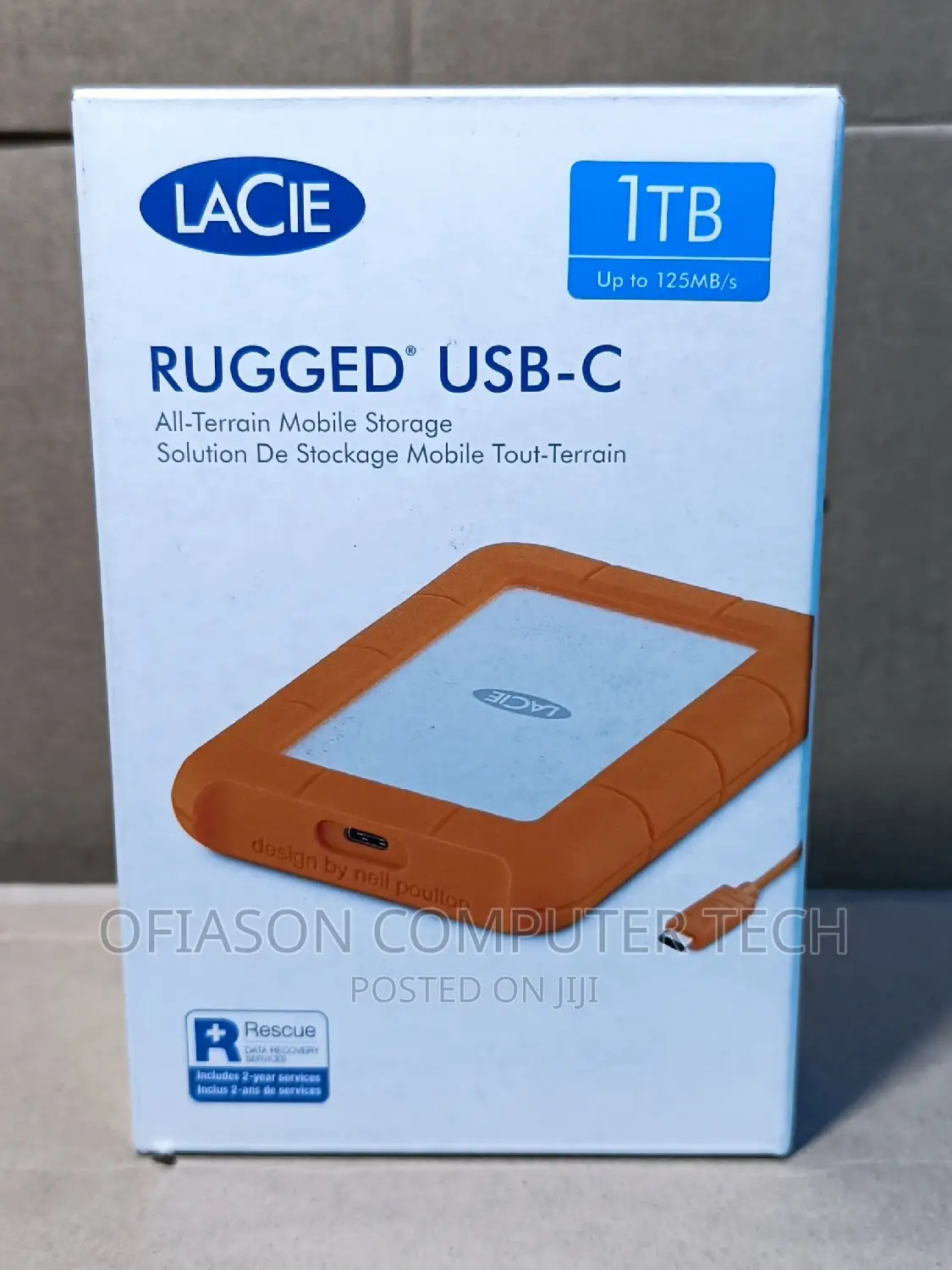 Lacie Rugged Usb.C 1tb