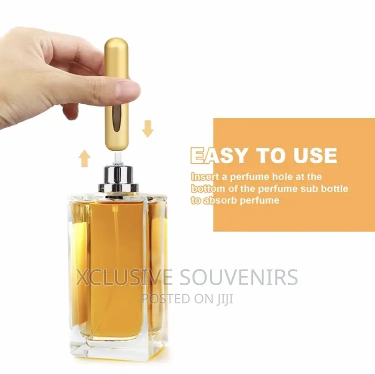4pcs 5ML Portable Mini Pocket Perfume Atomizer Bottle Spray