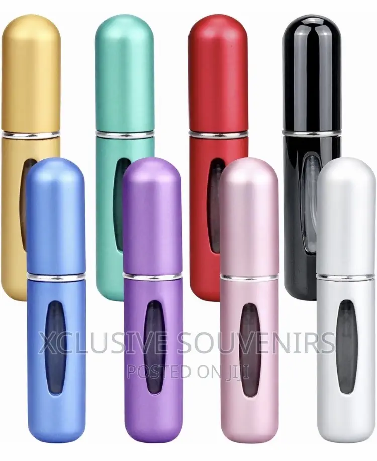 4pcs 5ML Portable Mini Pocket Perfume Atomizer Bottle Spray