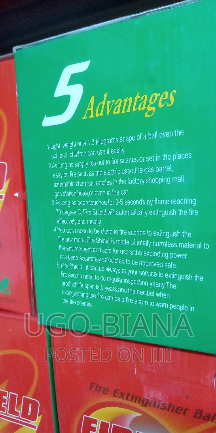 Fire Shield Fire Extinguisher Ball