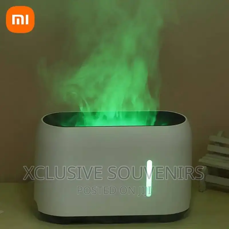 Flame Air Diffuser Humidifier for Ultrasonic Aromatherapy