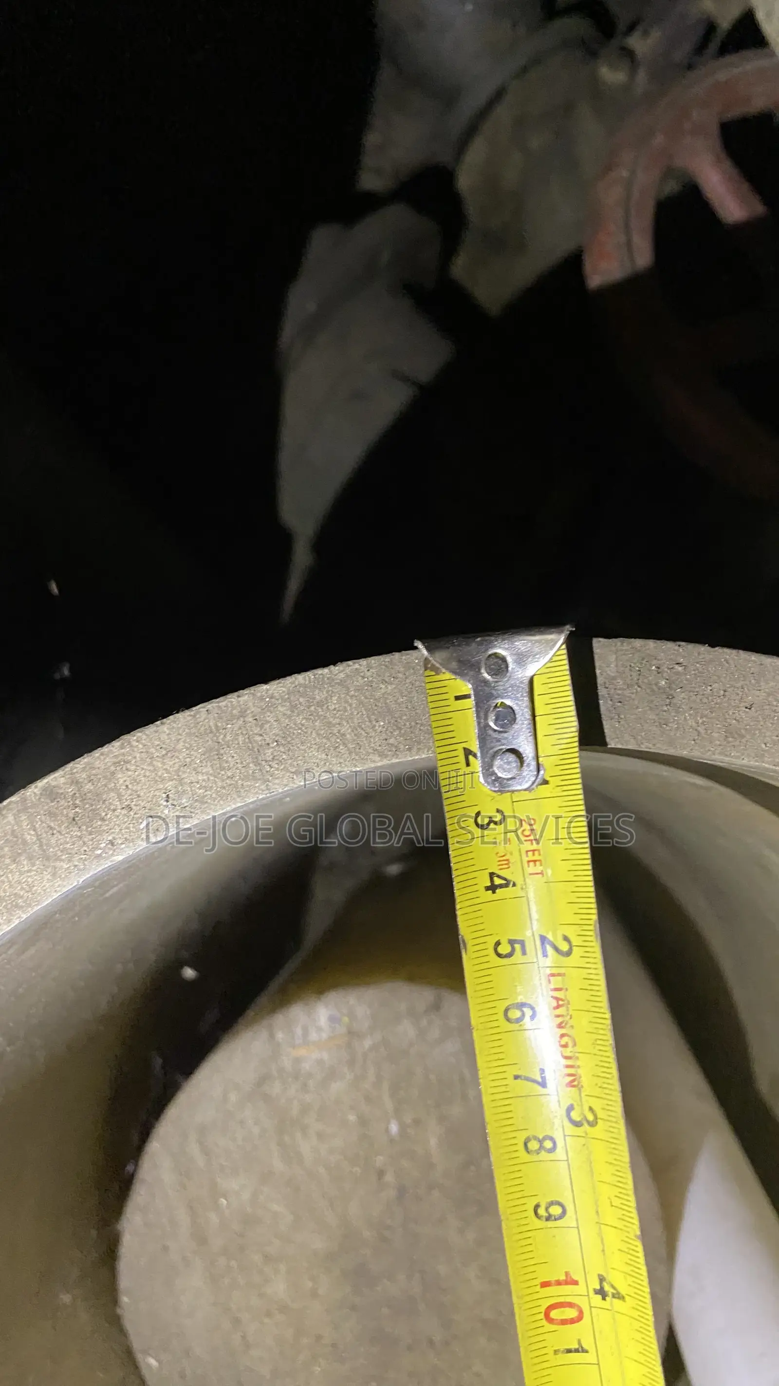 Bronze Rod With Hole 330mm
