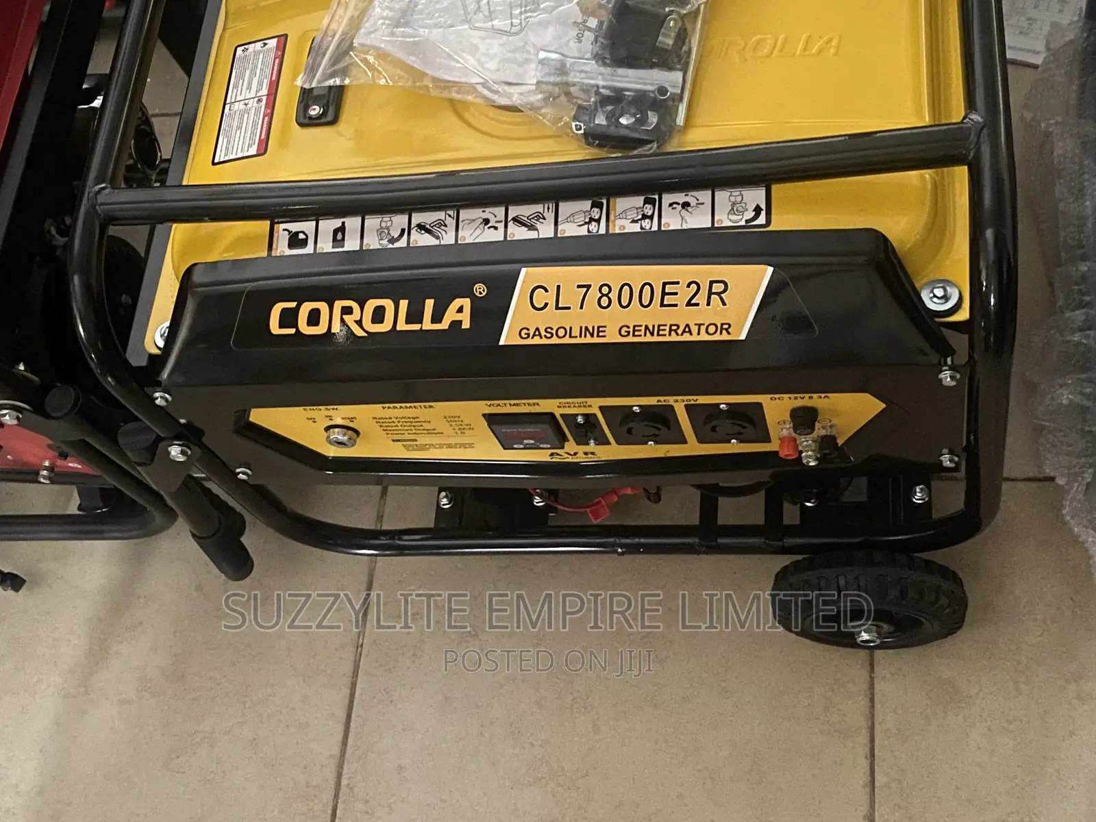 Corolla 2.8kva Generator With Remote