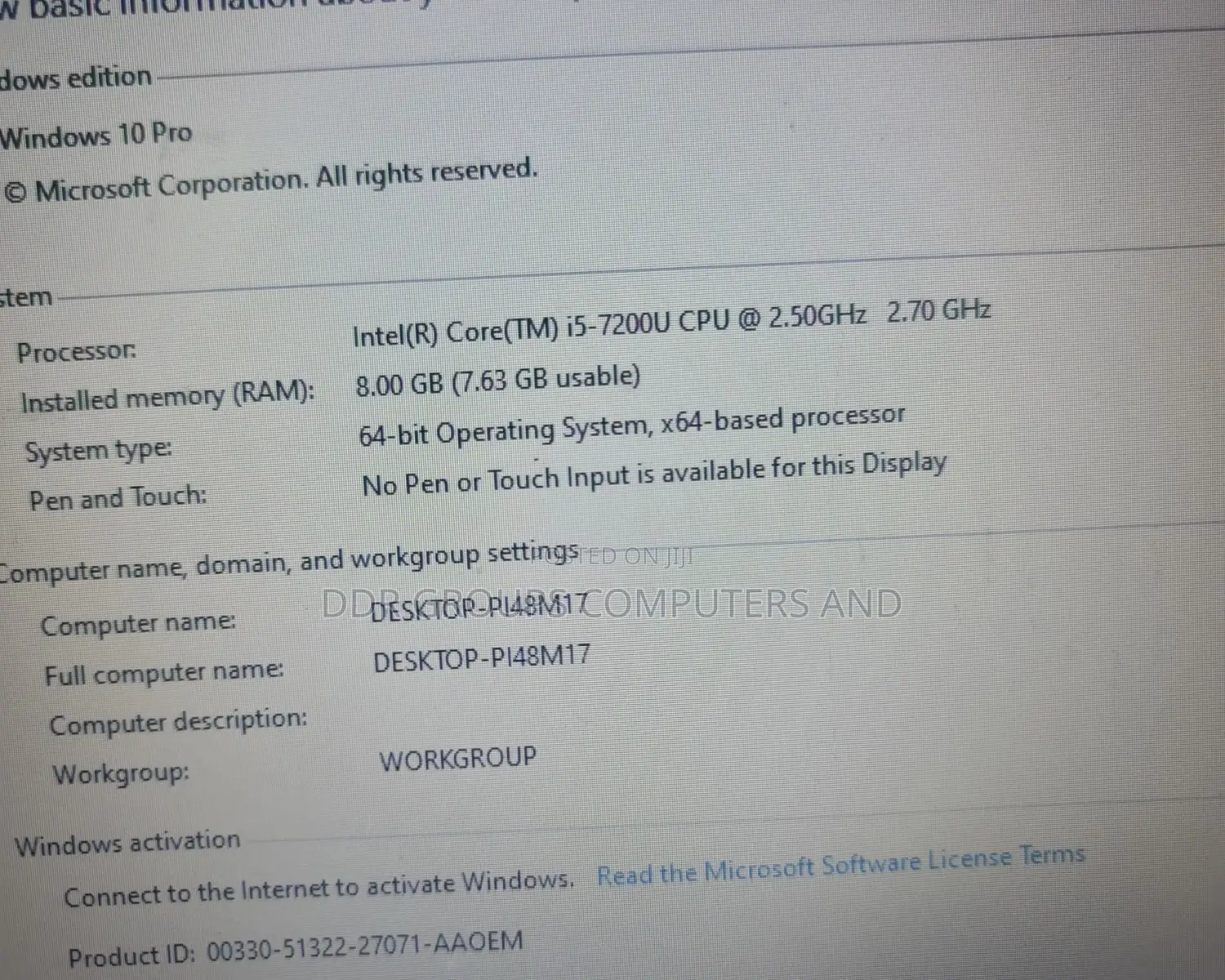 Laptop Lenovo ThinkPad E580 8GB Intel Core I5 HDD+SSD 1T