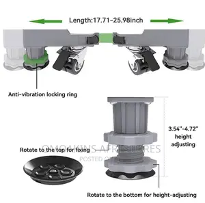Washing Machine Stand and Floor Trolley