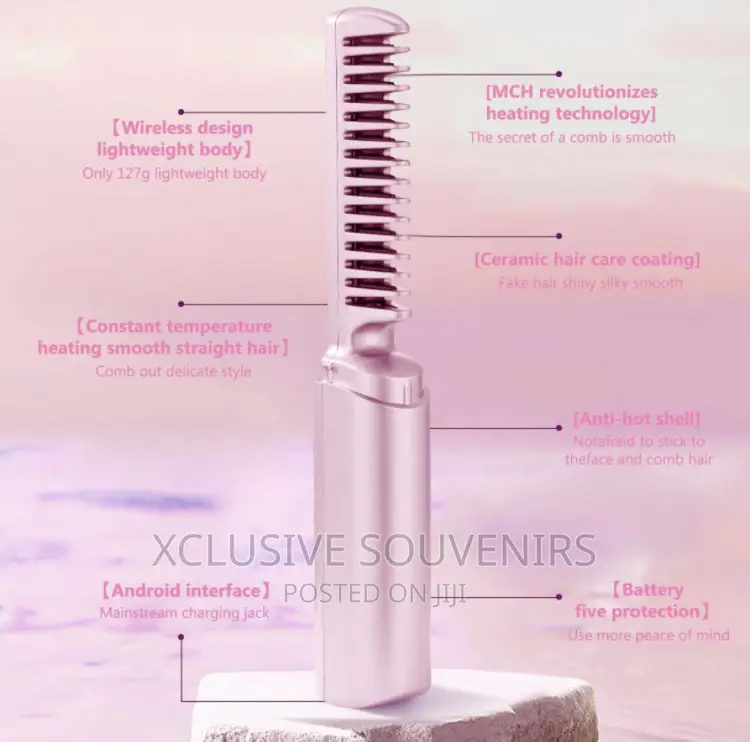 Rechargeable Cordless Hair Straightener