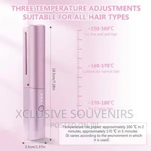 Rechargeable Cordless Hair Straightener