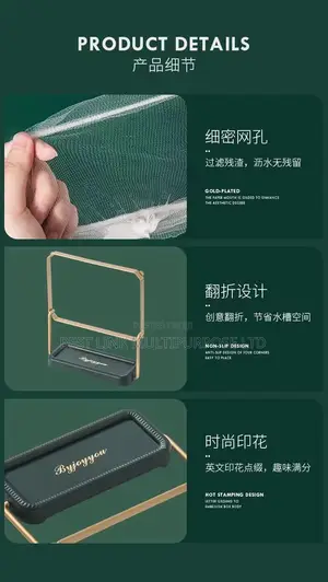 Kitcheb Zink Drain Filter With 50pcs Disposable Bags