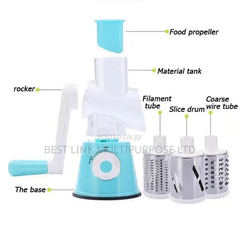 3in1 Manual Vegetable and Fruit Chopper