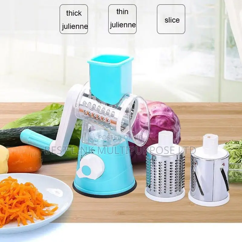 3in1 Manual Vegetable and Fruit Chopper