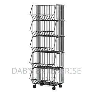 Multifunctional Kitchen Movable Kitchen Rack