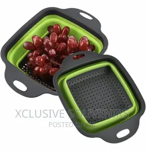 Collapsible Filter Basket Set, 1 Large and 1 Small