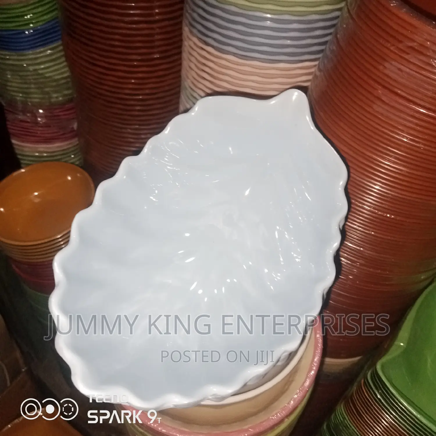 12 PCS Unbreakable Ceramic Plates
