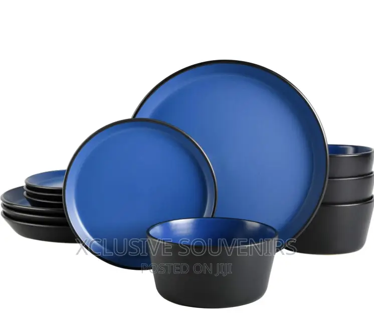 16pcs Stoneware Dinnerware Set, Service of 4