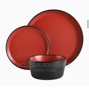 16pcs Stoneware Dinnerware Set, Service of 4