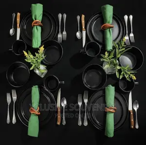 16pcs Stoneware Dinnerware Set, Service of 4