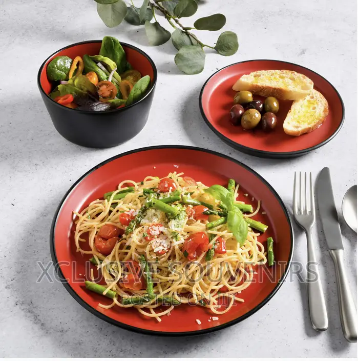 16pcs Stoneware Dinnerware Set, Service of 4