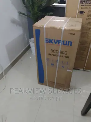 Quality Trending (90G) Skyrun Top Freezer+Key Lock
