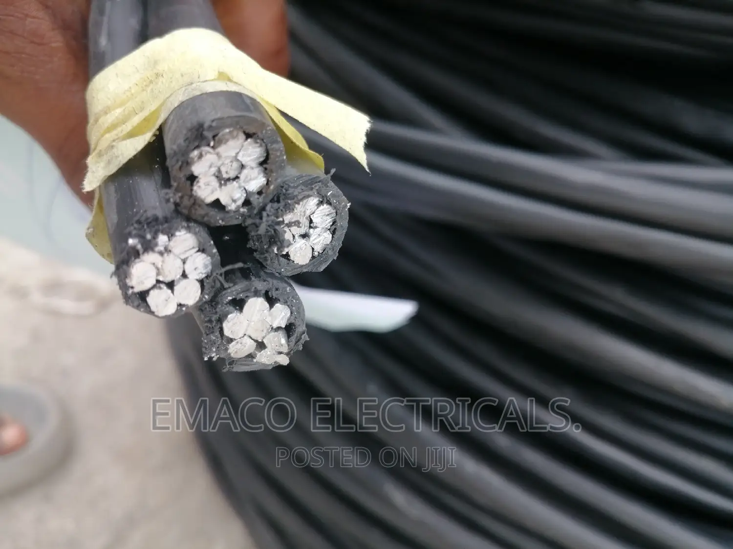 25mm 4core Recline Aluminium Cable