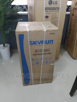 The New Skyrun (90G) Single Door Refrigerator+Key Lock