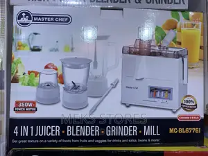 4 in 1 Juicer, Blender, Grinder, Mill