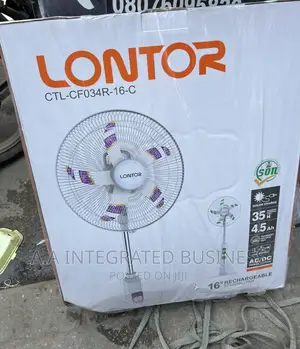 LONTOR Standing Fan 16”