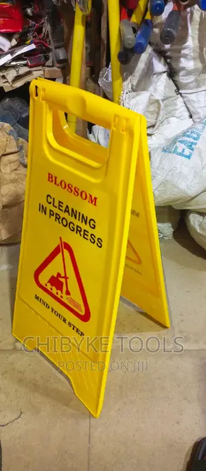 Caution Sign (Cleaning In Progress)