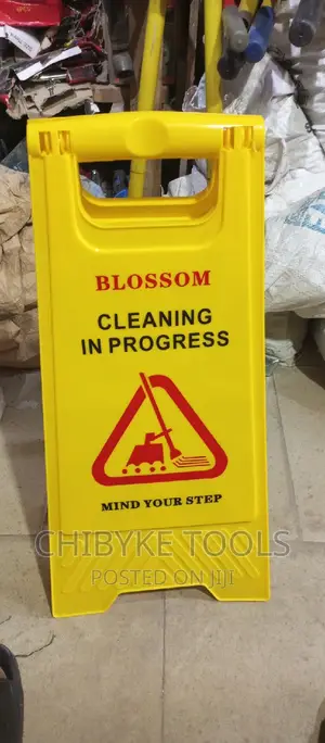 Caution Sign (Cleaning In Progress)