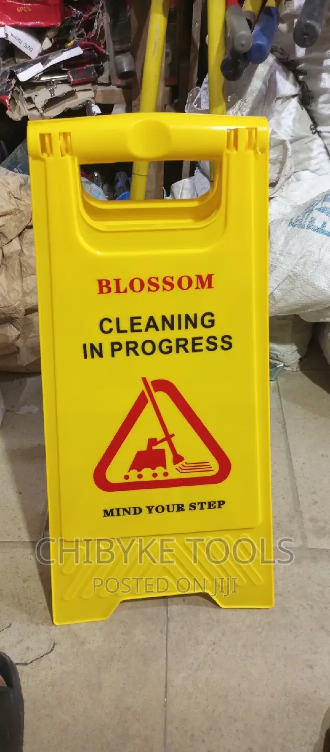 Caution Sign (Cleaning In Progress)