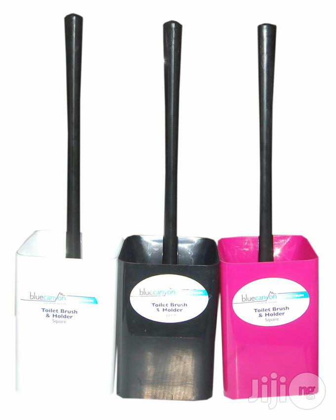 Toilet Holder and Brush