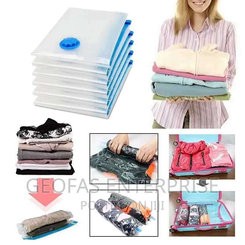 Vacuum Storage Bags (3 Pack Medium,Large,Jumbo)