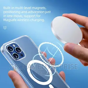 iPhone 13 Pro,14 Pro Magsafe Protective Silicone Clear Case