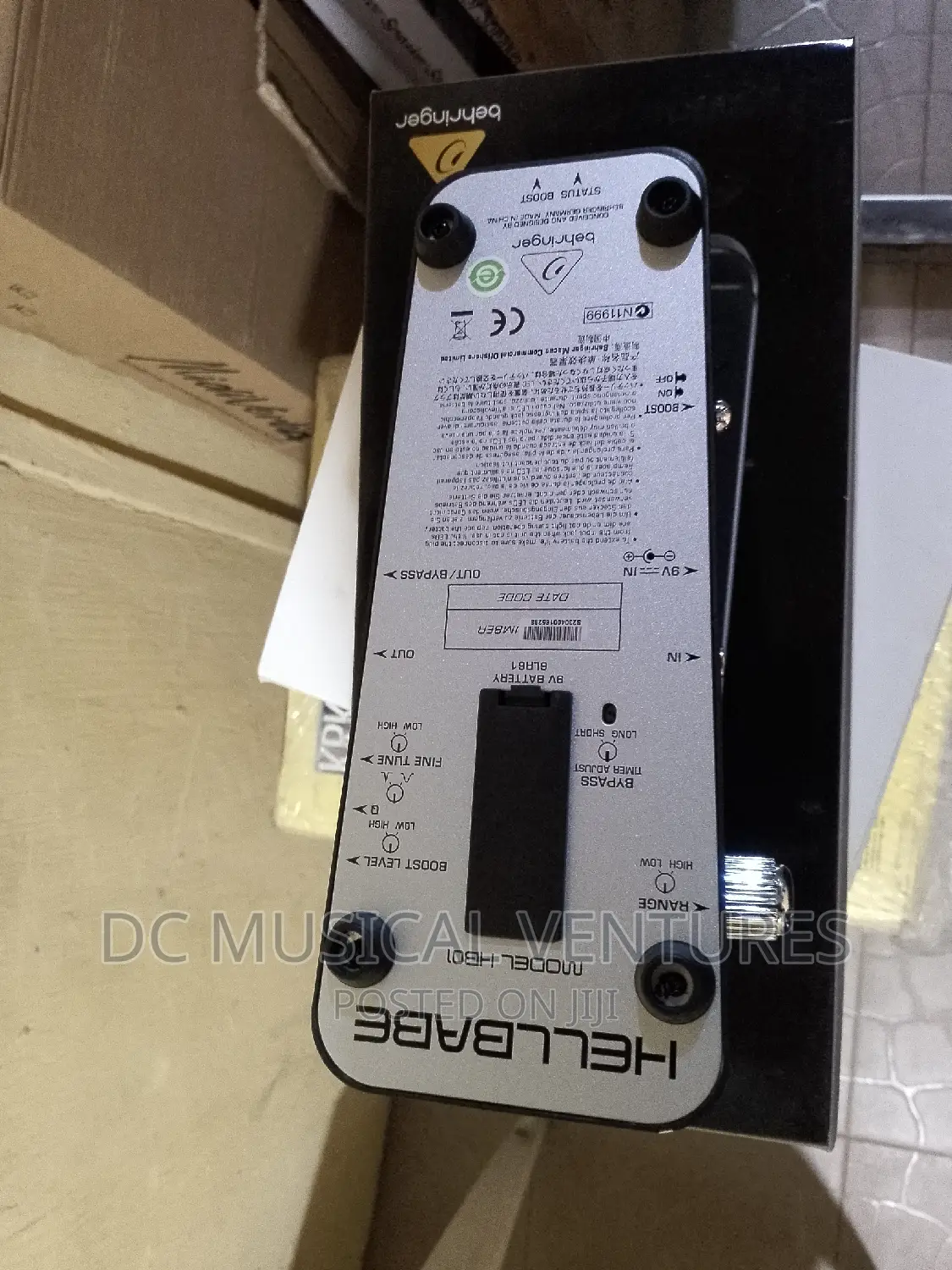 Behringer Sustain Pedal HB01