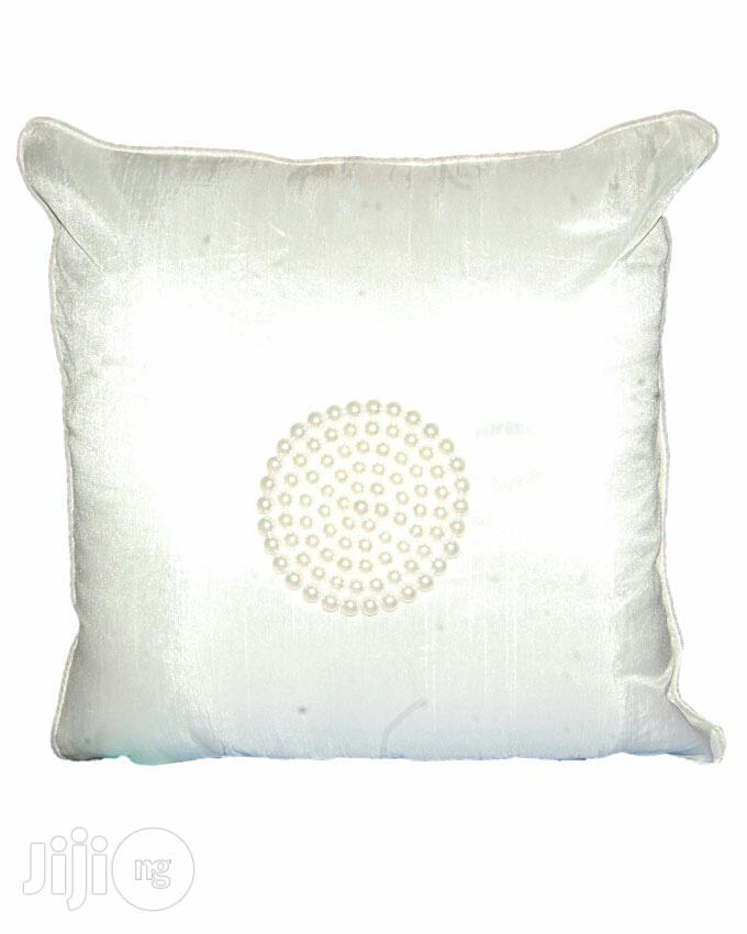 Ivory Throw Pillow