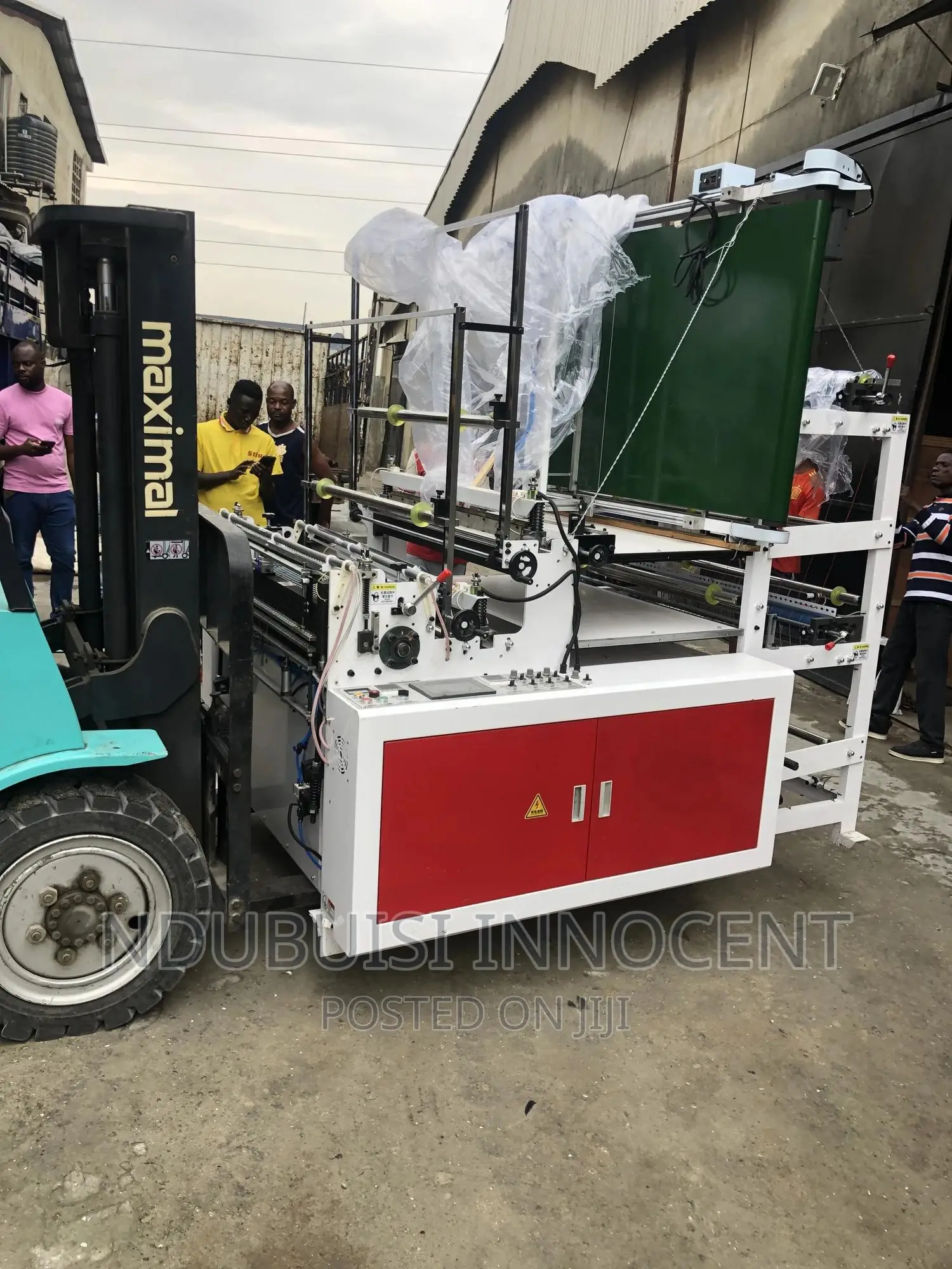Double Deck Bag Making Machine