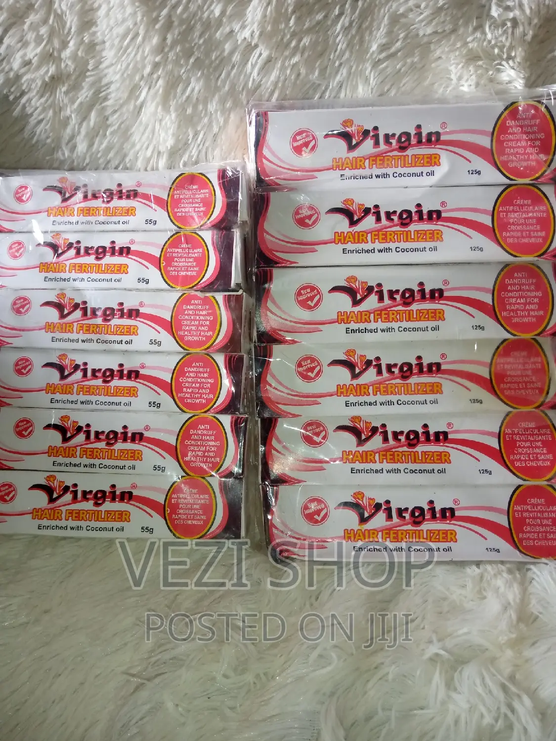 Virgin Hair Fertilizer - S/B Sizes for Fast Hair Growth