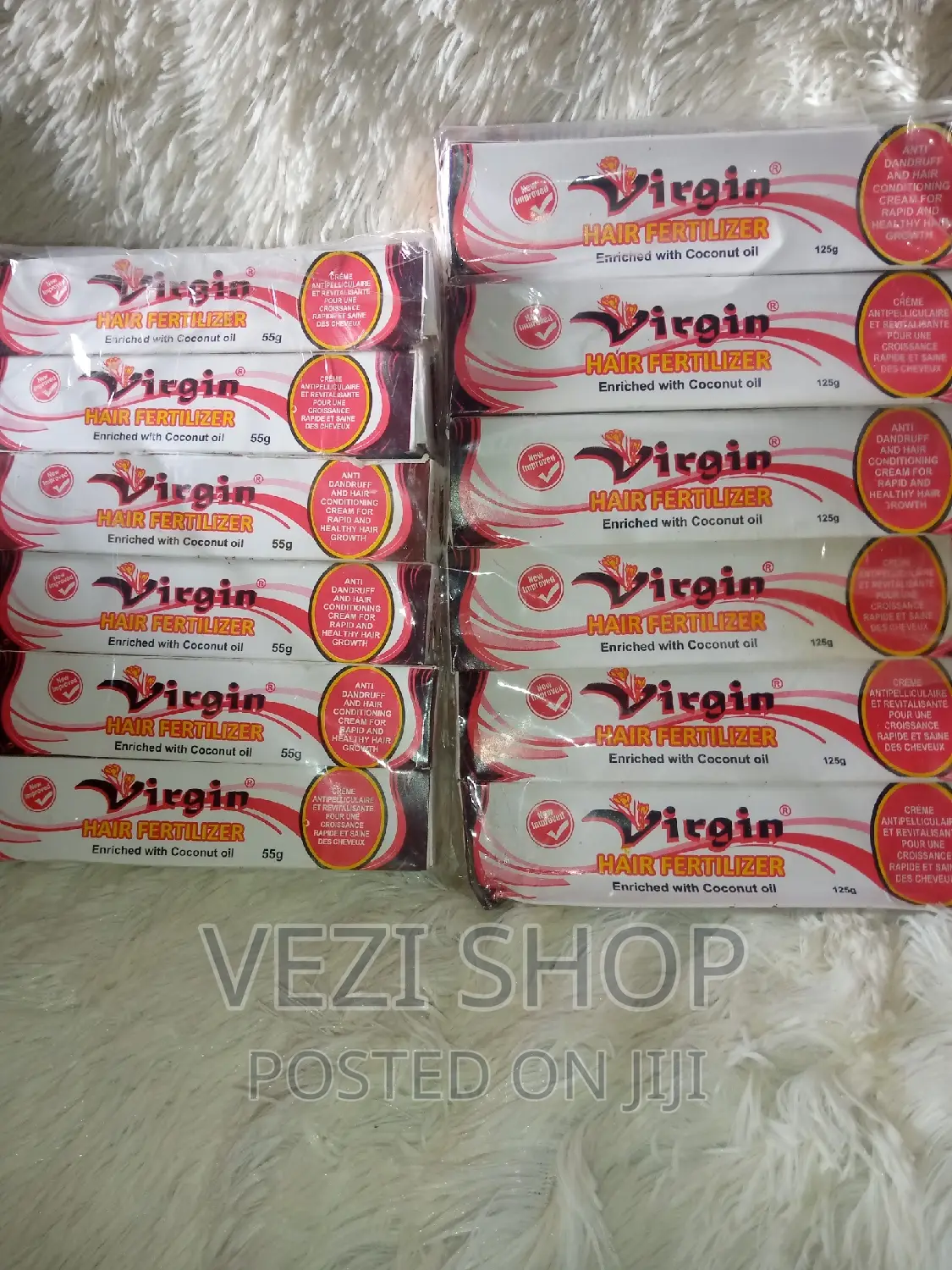 Virgin Hair Fertilizer - S/B Sizes for Fast Hair Growth