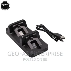 Photo - Ps4 Controller Charger Dual Usb Charging Dock
