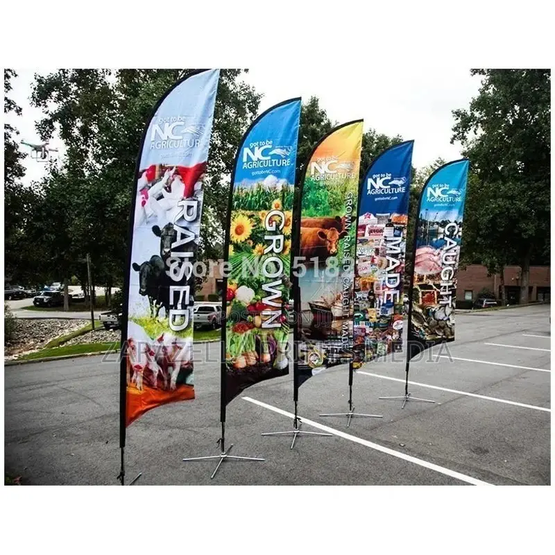 Feather Banners Production