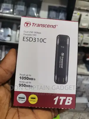 Transcend SSD 1TB Dual USB / Type-C SSD