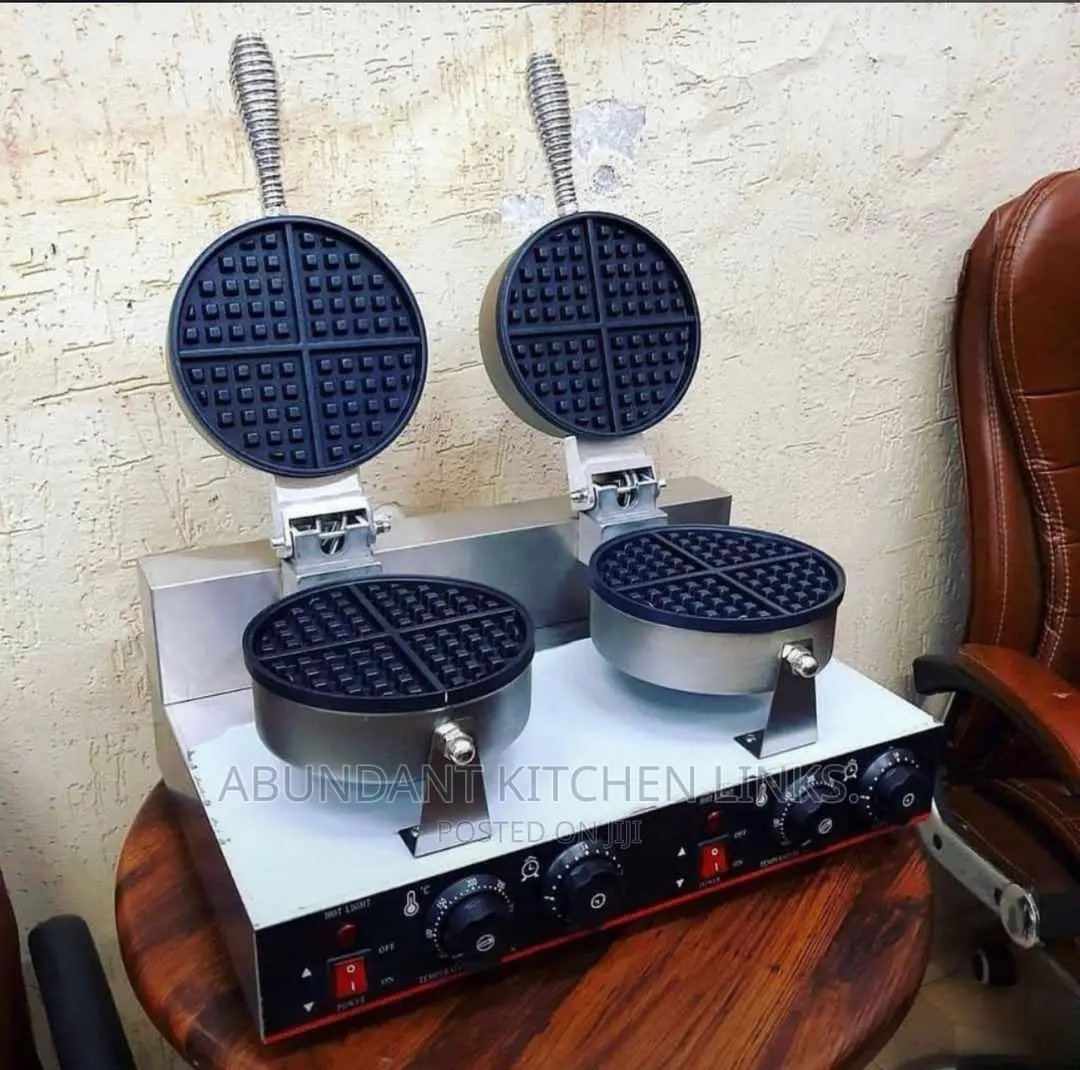 Double Waffle Maker.