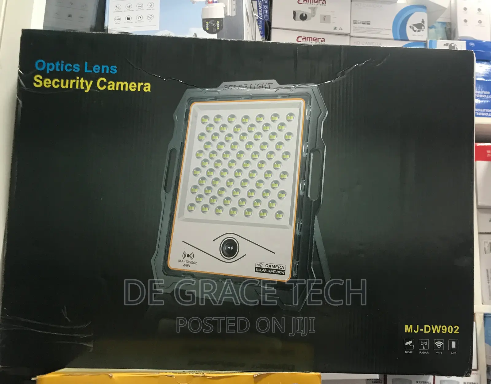 Solar Flood Light With Wifi Camera 300w