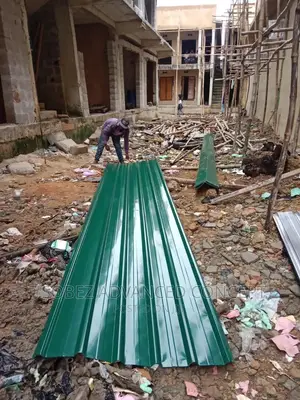 Green Long Aluminum Roofing Sheet and Roofing Services