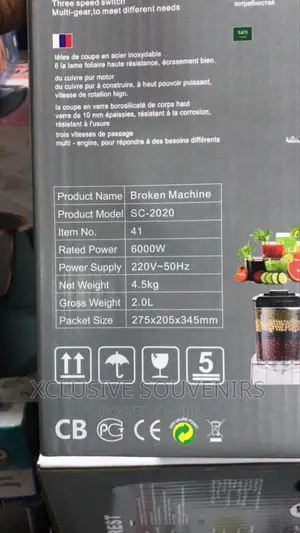 6000watts Silvercrest Blender