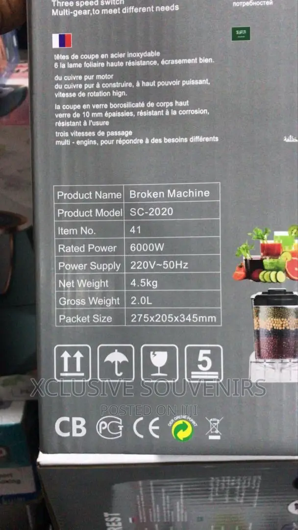 6000watts Silvercrest Blender