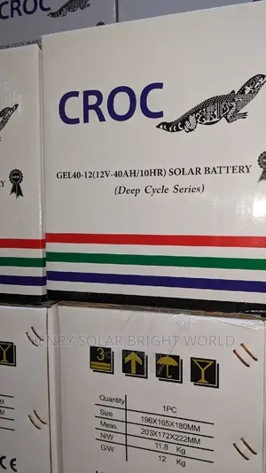 40ah 12v Battery Croc
